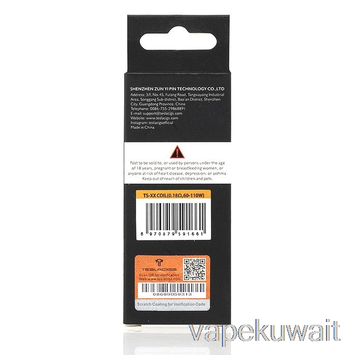 Teslacigs Ts Talica شبكة استبدال لفائف 0.18ohm Ts-xx شبكة لفائف نظام جراب Vape